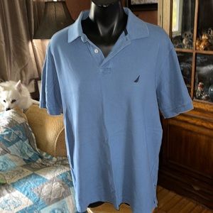 Nautica true deck shirt Large mens blue